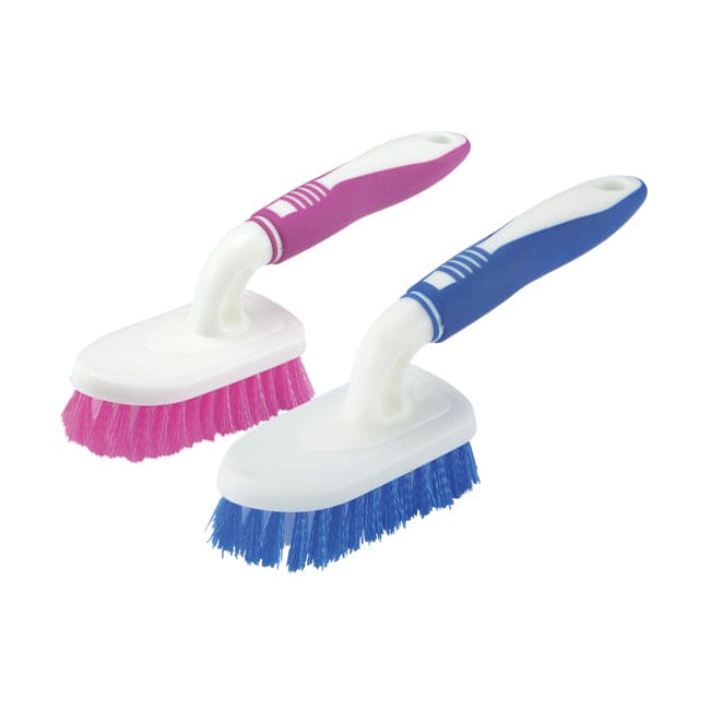 Handle Scrubbing Brush, Heavy Duty Stiff Bristles Household Cleaning Brush, Grout Cleaner Scrubber Brush, Floor & Bath Cleaning Brush for Kitchen, Bath, Multipurpose Cleaning Brush Handle Scrubbing Brush, Heavy Duty Stiff Bristles Household Cleaning Brush, Grout Cleaner Scrubber Brush, Floor & Bath Cleaning Brush for Kitchen, Bath, Multipurpose Cleaning Brush